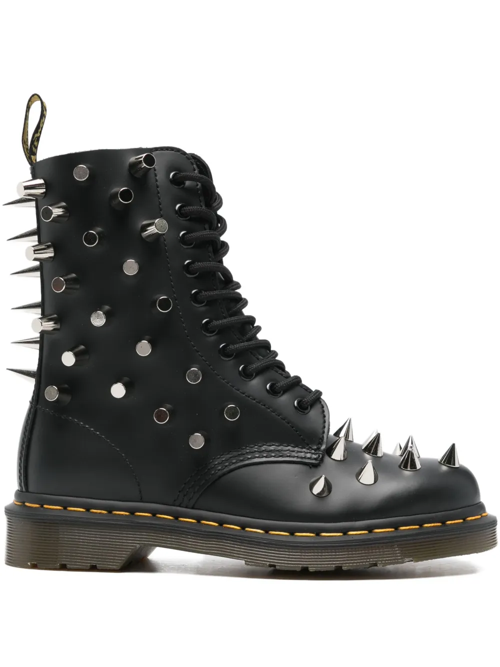 Ботинки на шнуровке с заклепками X Dr. Martens JUNYA WATANABE, черный