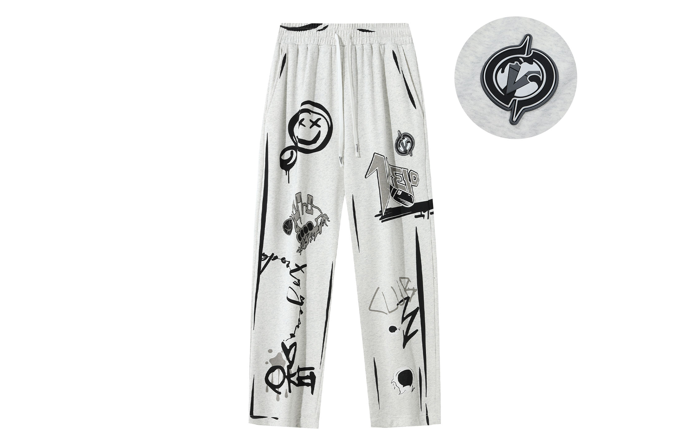 

Вязаные спортивные штаны унисекс VEIDOORN, белый