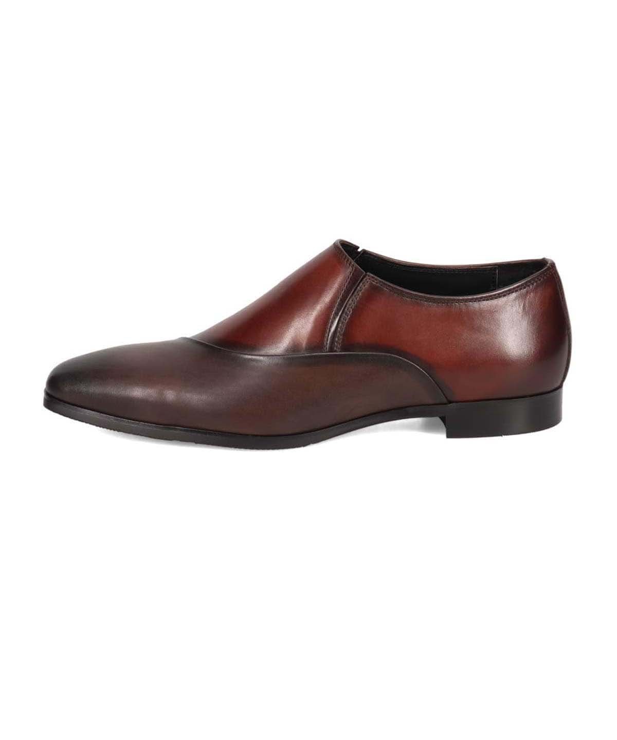 Мадрасские восстановительные туфли без шнурков Madras, Dark Brown/Dark Gray — фото 2