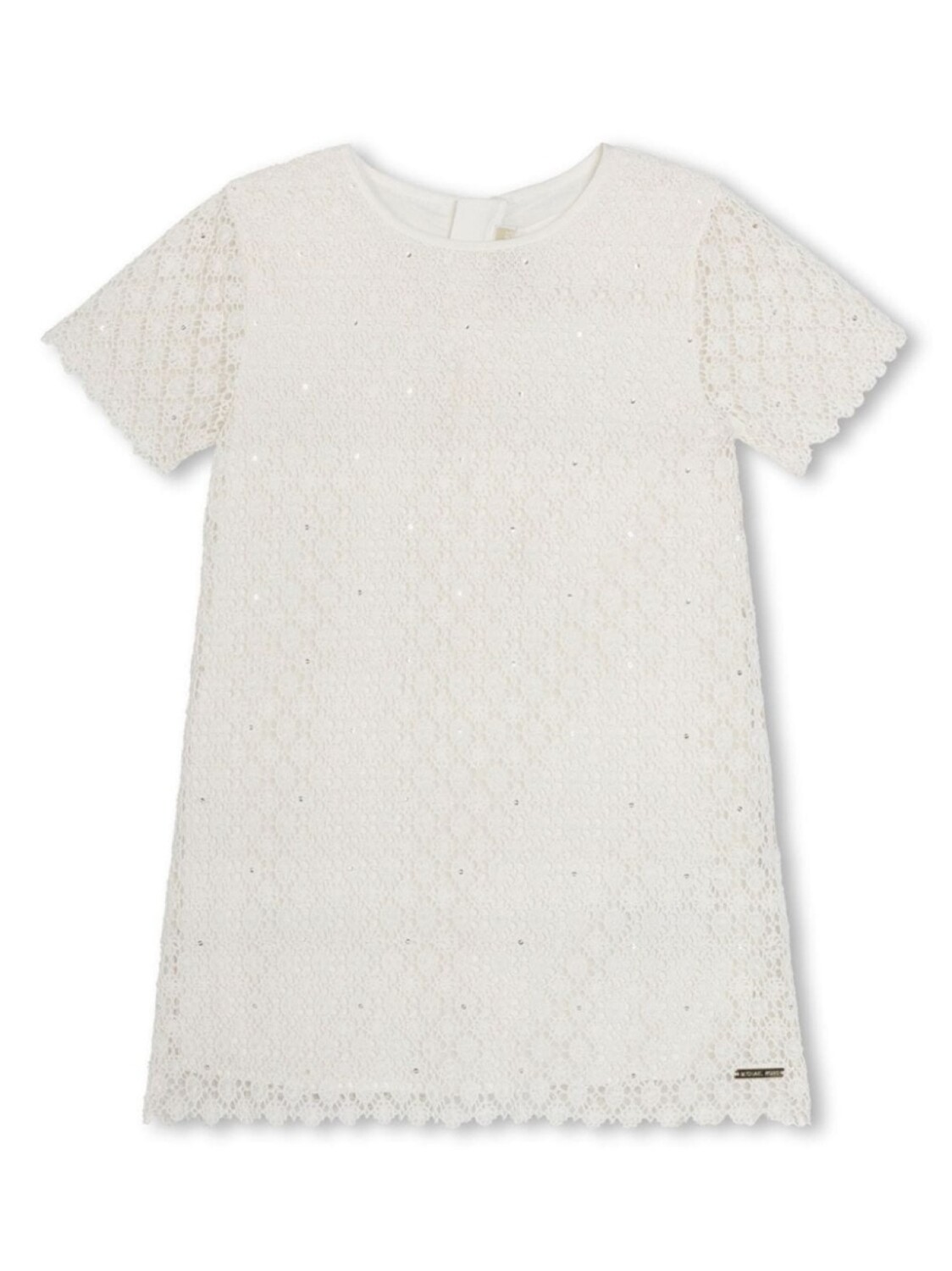 

Michael Kors Kids платье с цветочным кружевом, белый
