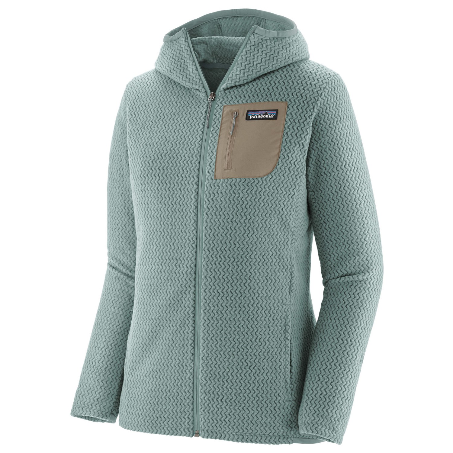 

Флисовая куртка Patagonia R1 Air Full-Zip Hoody, цвет Thermal Blue