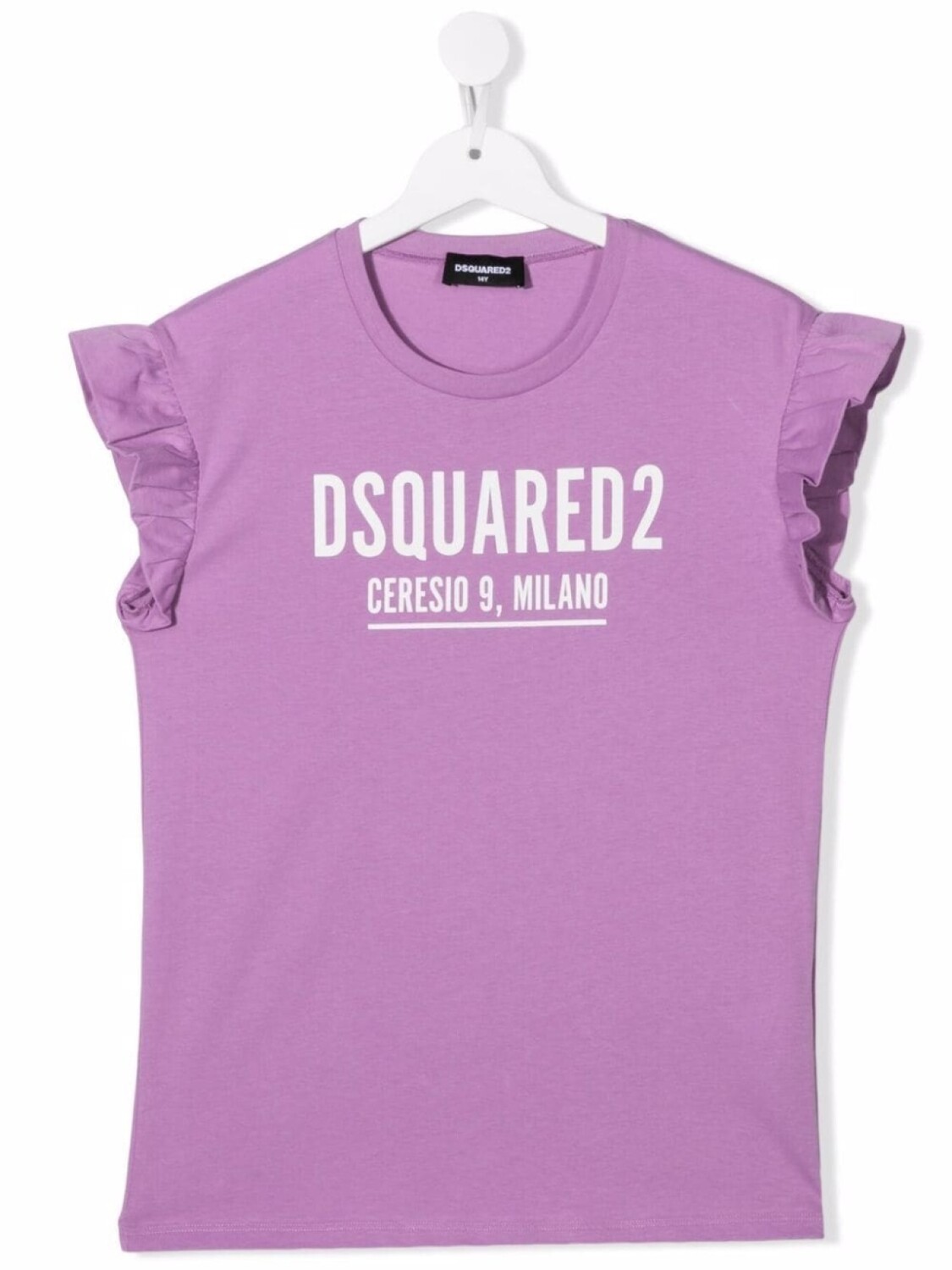 

Dsquared2 футболка с логотипом, фиолетовый