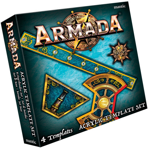 

Аксессуары Mantic Games Armada: Acrylic Template Set