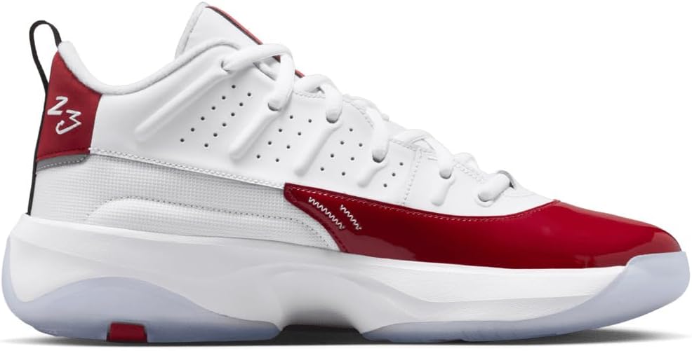 Мужские кроссовки Jordan Max Aura 7 (HQ2091-106, белый/белый-червоно-черный) — фото 4