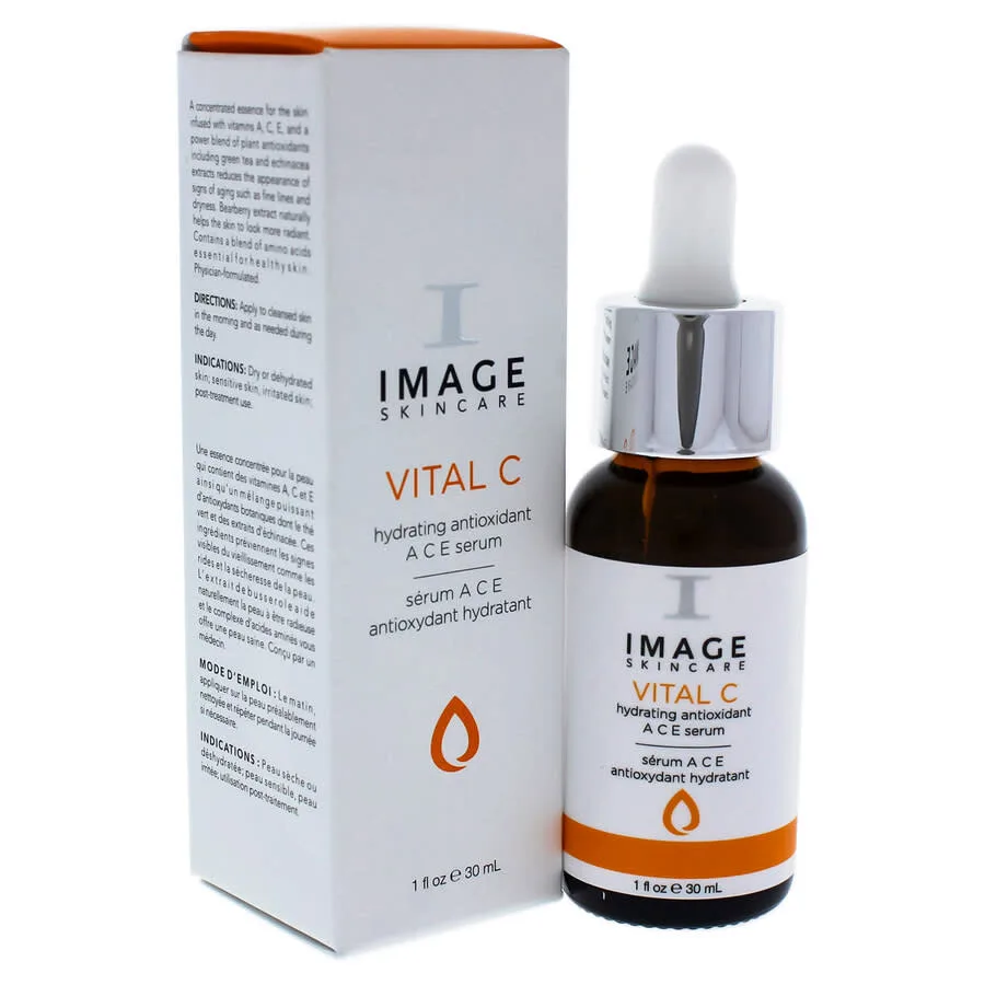Сыворотка IMAGE SKINCARE — Увлажняющая антиоксидантная Vital C с витамином А, С от для унисекс — фото 3