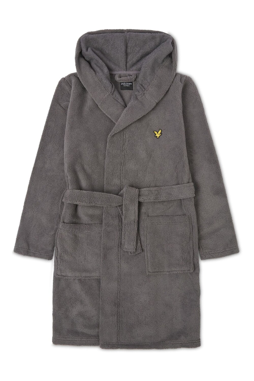 

Халат с пряжкой для мальчика Lyle & Scott, серый