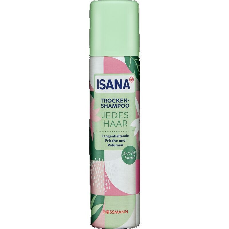 

Дорожный размер сухого шампуня ISANA, 75 ml