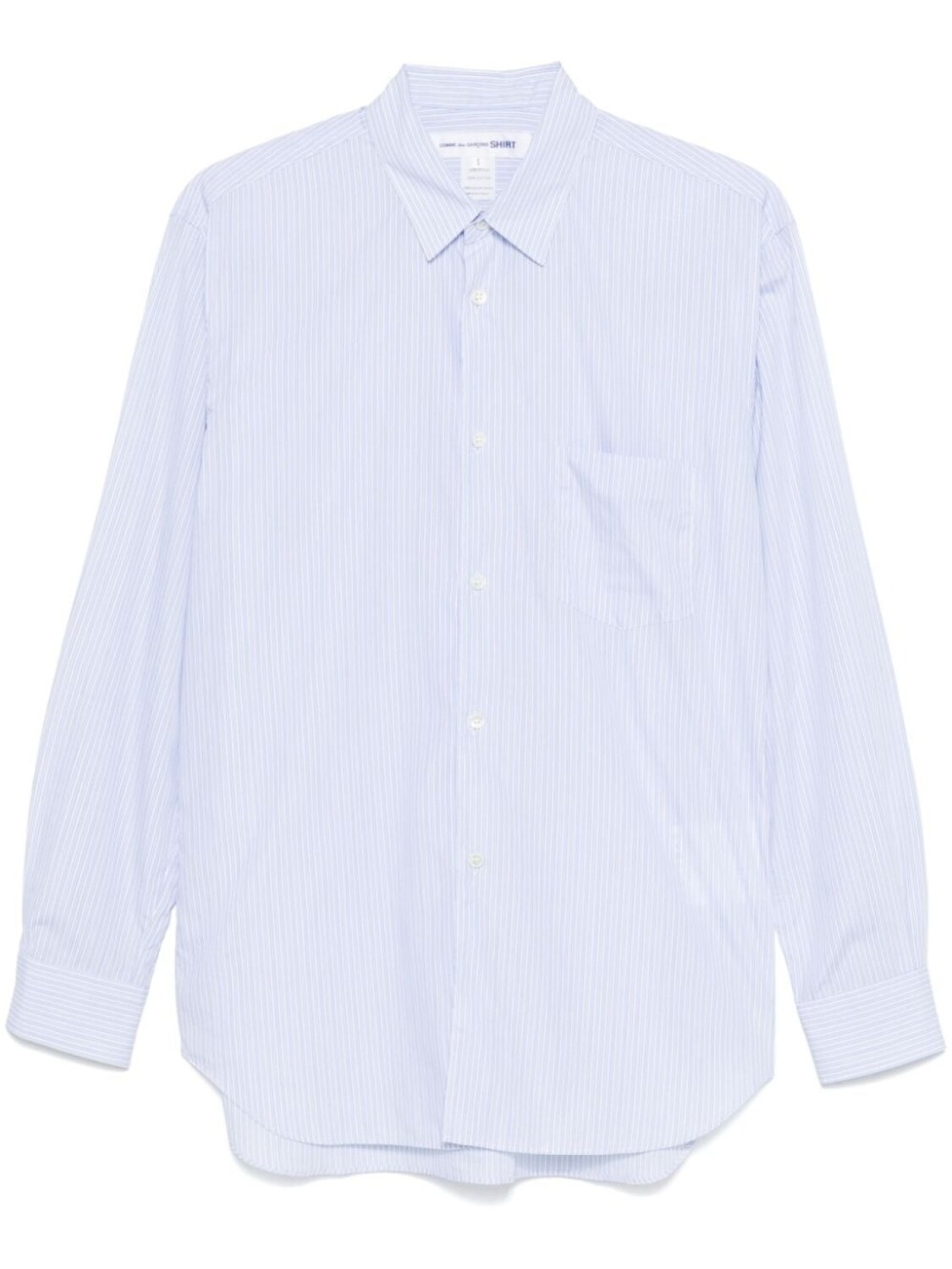 

Рубашка в полоску Comme Des Garçons Shirt, синий