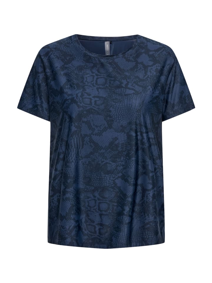 

Only Play Стильная футболка темно-синего цвета, Синий, Only Play Стильная футболка темно-синего цвета