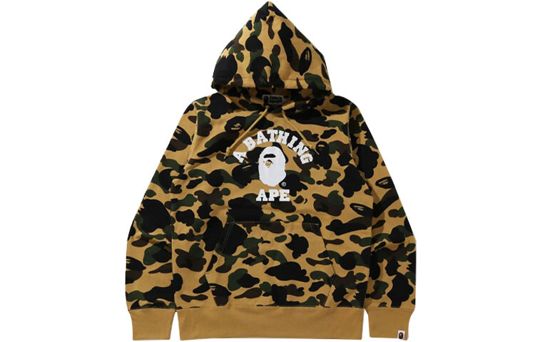

Толстовка Bape для мужчин A Bathing Ape, желтый