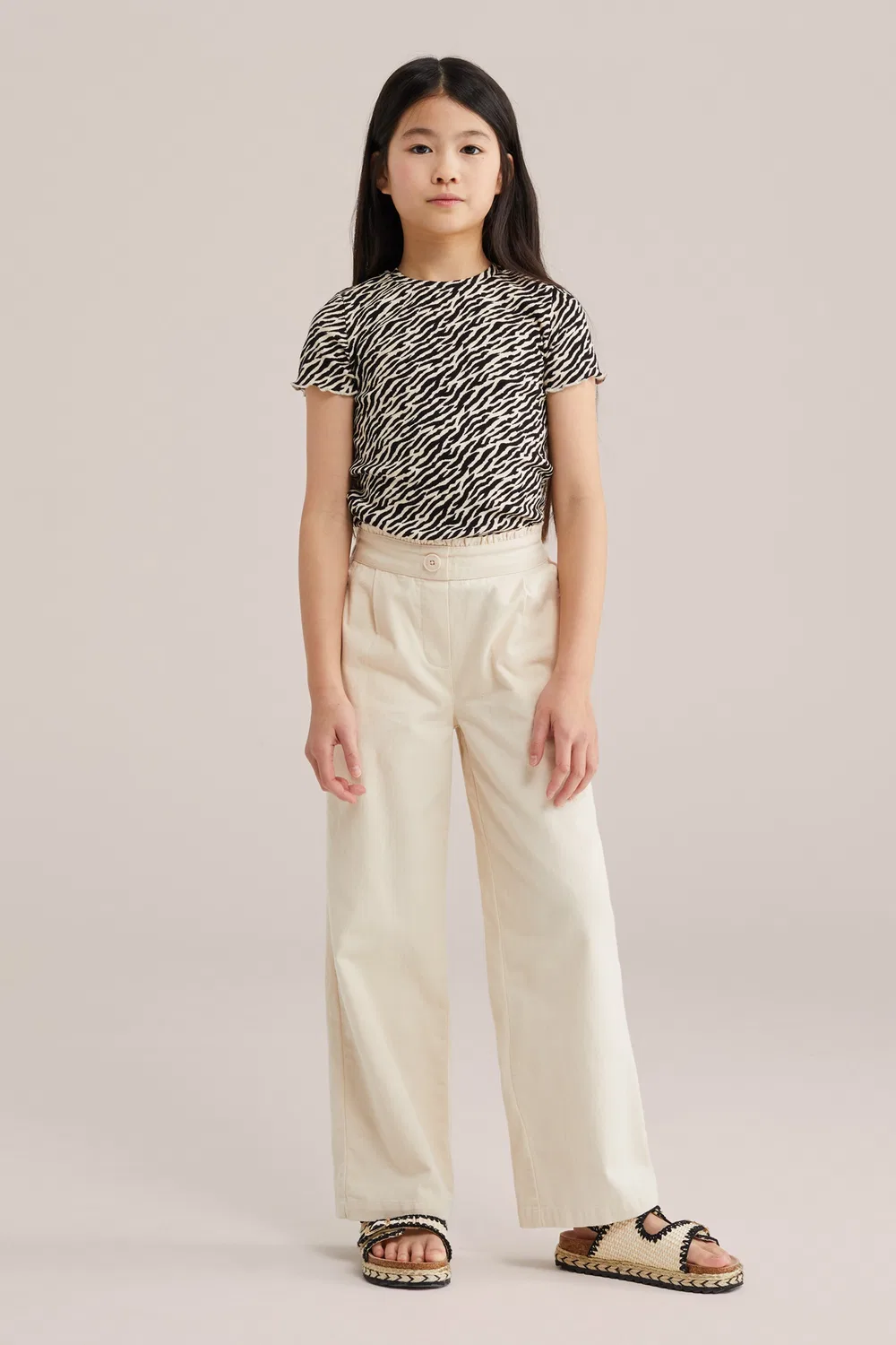 Футболка We Fashion, Cream — фото 4