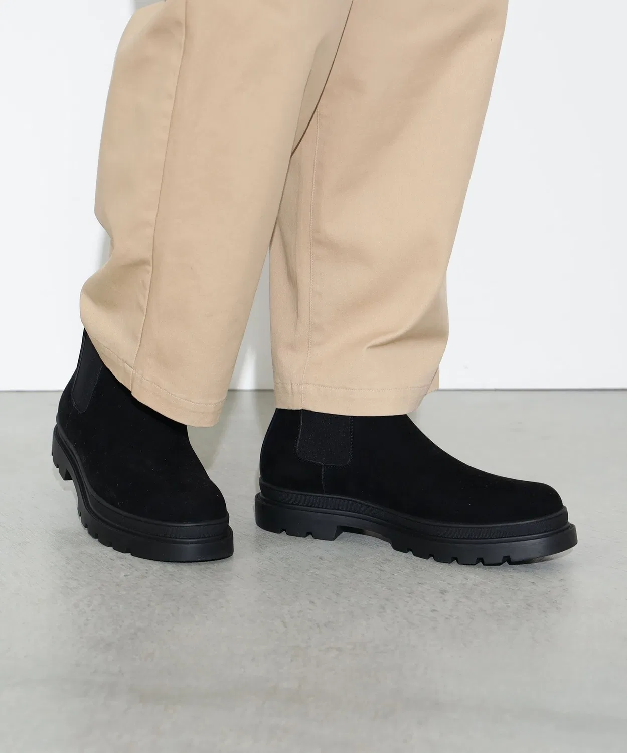 Ботинки Side Gore с боковой резинкой, BEAMS HEART, без набора, черный