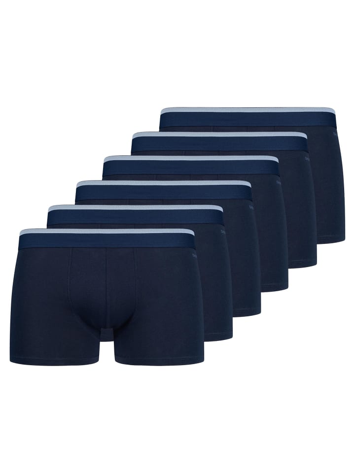 

Skiny Боксерские шорты, комплект из 6 штук, синие