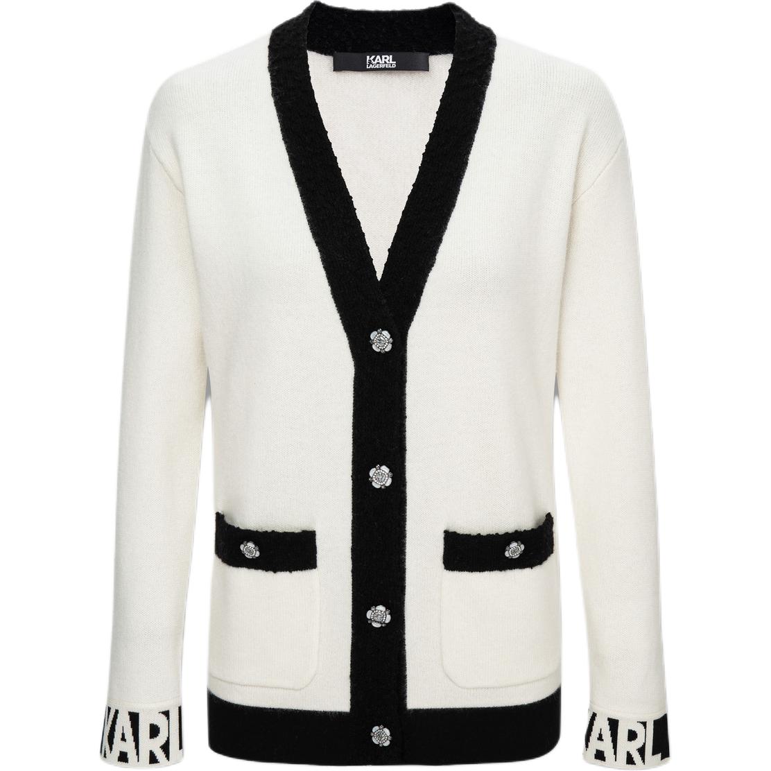 

Свитер KARL LAGERFELD FW25 женский KARL LAGERFELD/Karl Lagerfeld Jeans, белый