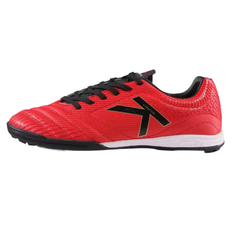 

Футбольные бутсы унисекс средней высоты красные/черные Kelme