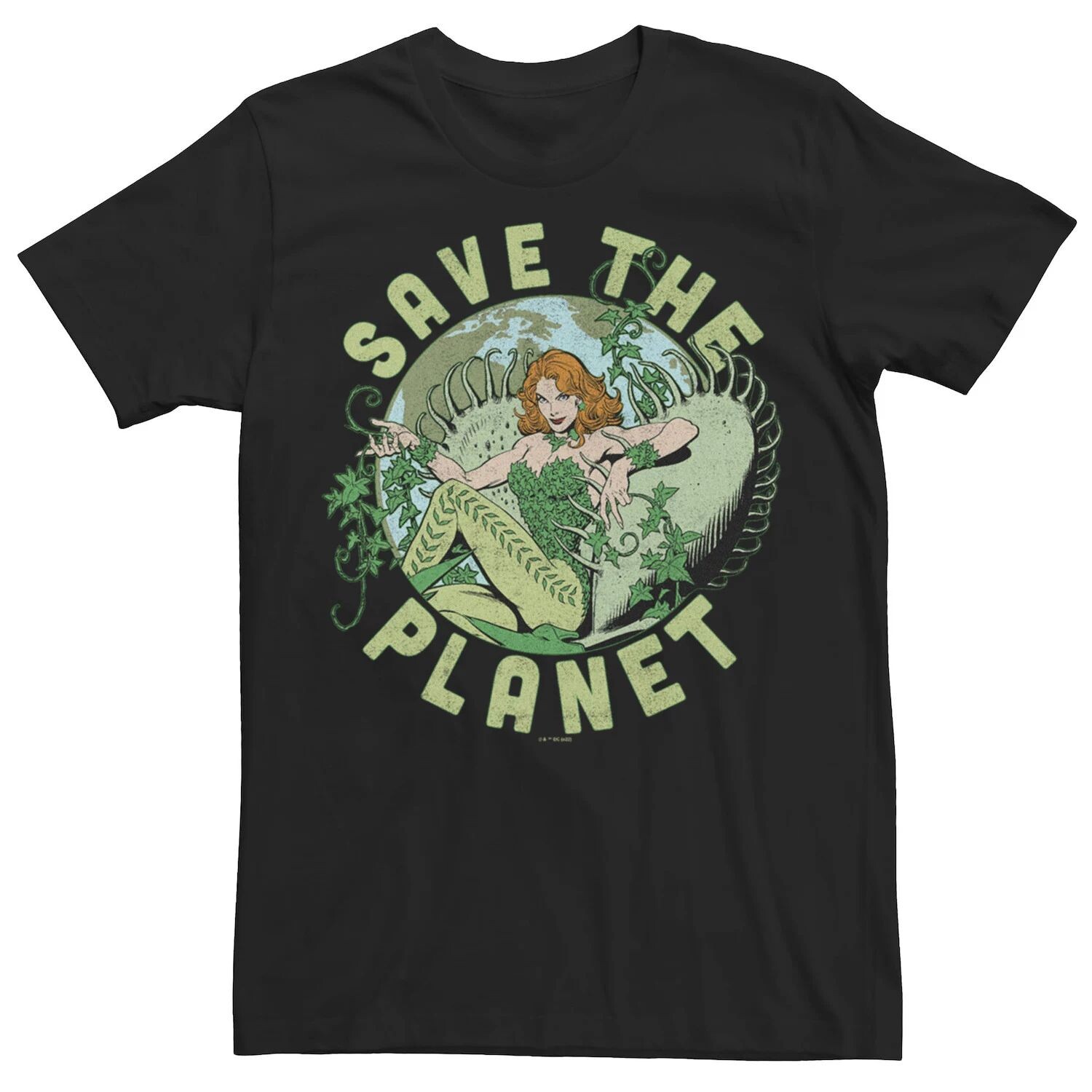 

Мужская футболка Batman Save The Planet Poison Ivy Licensed Character