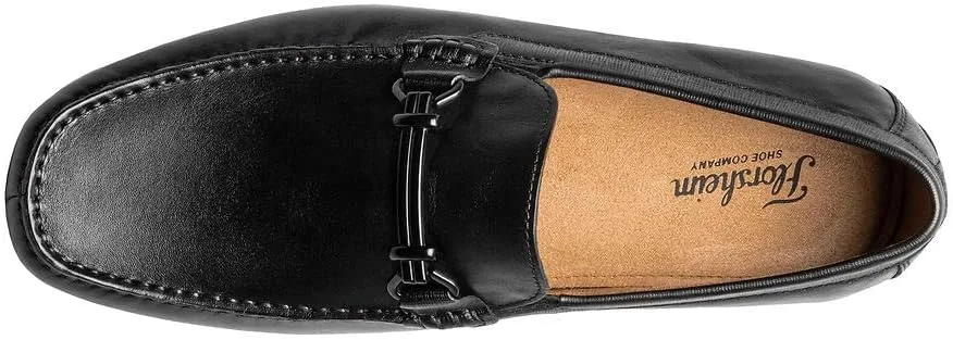 Мужские лоферы Florsheim Talladega Moc Toe Bit Driver, черный — фото 2