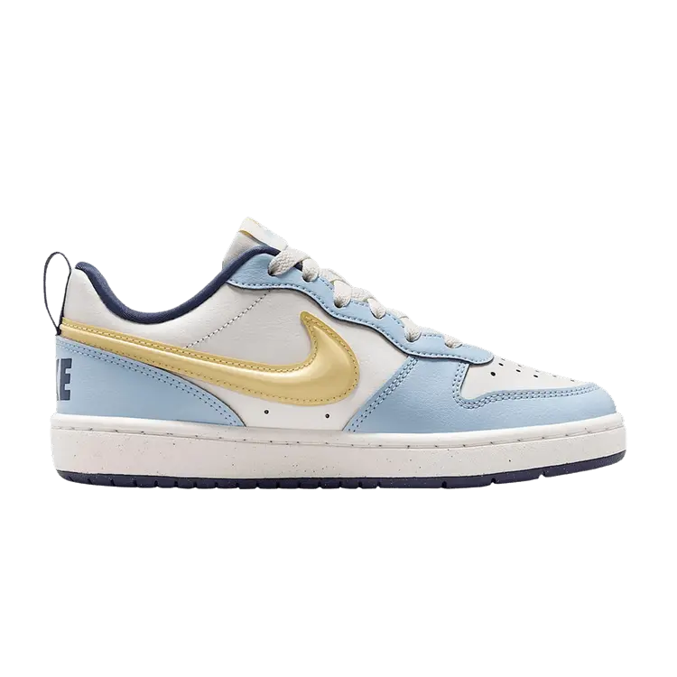 

Кроссовки Nike Court Borough Low Recraft GS 'Celestine Blue Soft Yellow'