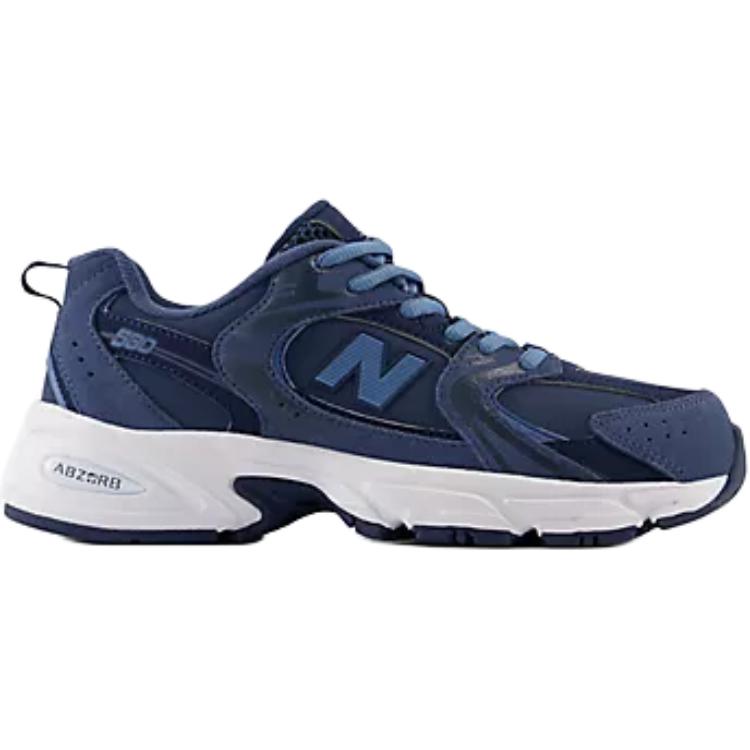 Низкие детские беговые кроссовки New Balance 530 Синий Подростки — фото 2