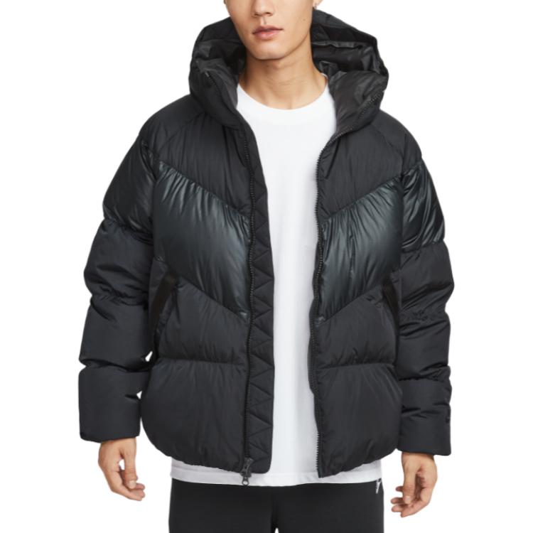 

Куртка пуховая мужская sportswear fw25 windrunner Nike, черный