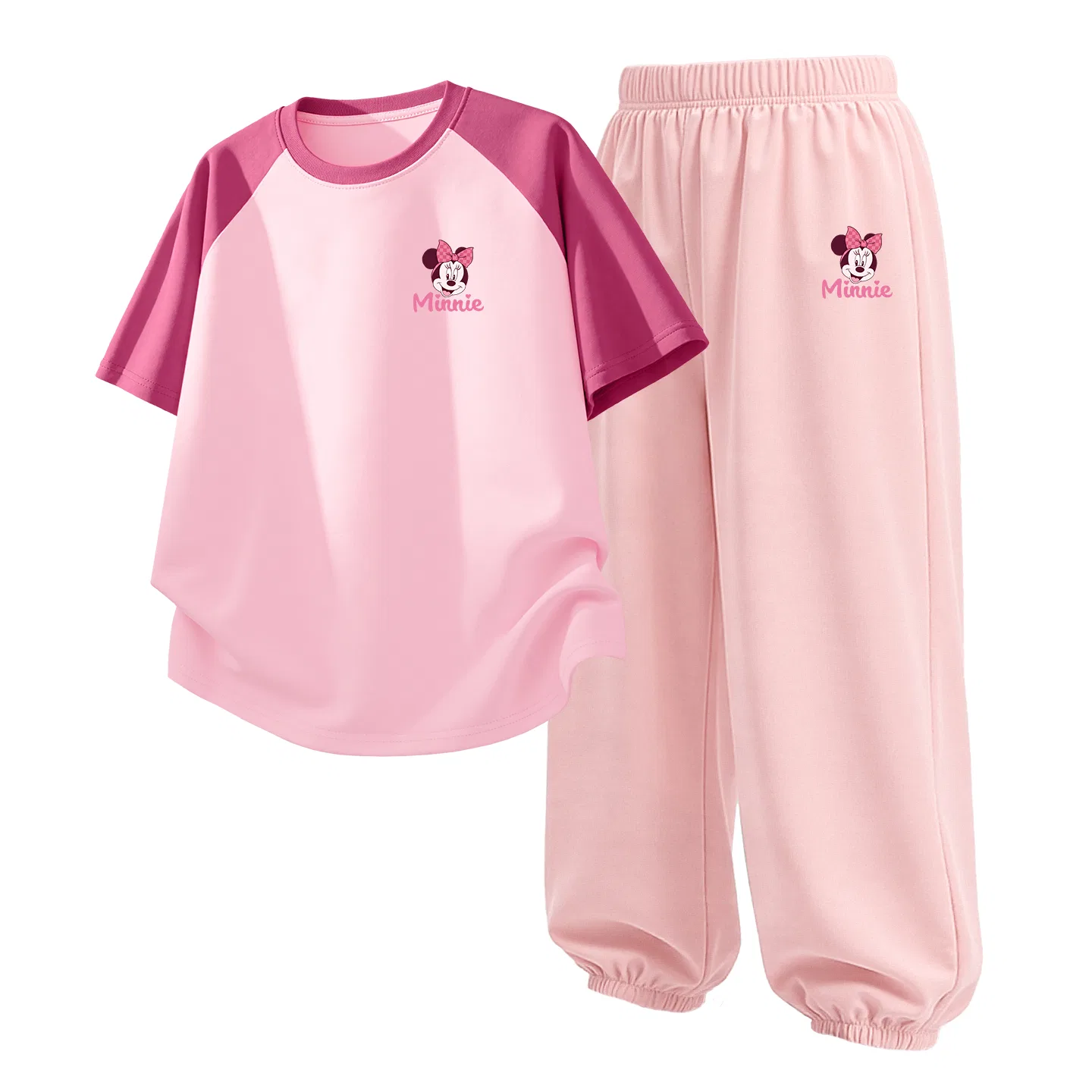 Детский спортивный костюм Casual Sportswear 2 Piece Set Disney, Di Hair Clip K Berry Pink+Di Headband K Soft Pink