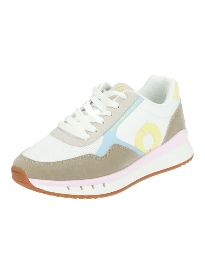 

Кроссовки на шнуровке Ecoalf, цвет beige/gelb