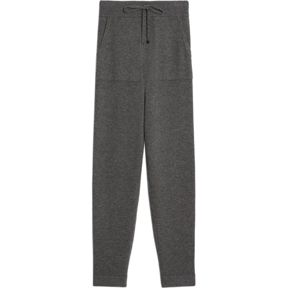 

Брюки с высокой талией и завязками 'S MAX MARA, серый