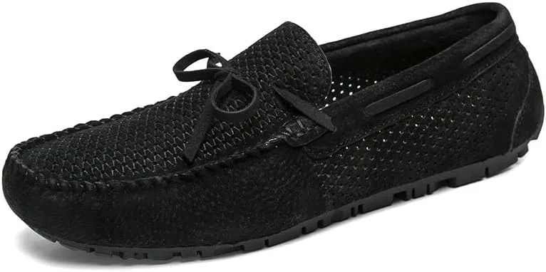 Лоферы дышащие Men's Loafers, Black PUGHGAETZF