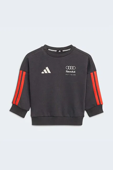 Спортивный костюм с принтом AUDI Adidas Performance, коричневый — фото 2