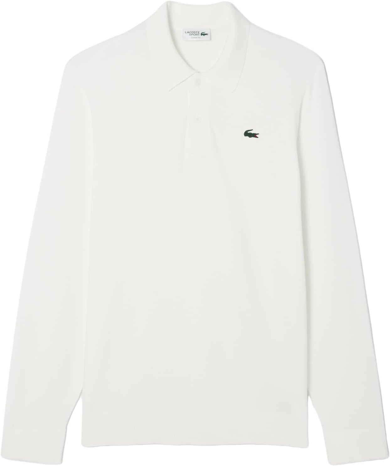 

Lacoste мужская спортивная поло с воротником, эластичный гольф-свитер, Flour