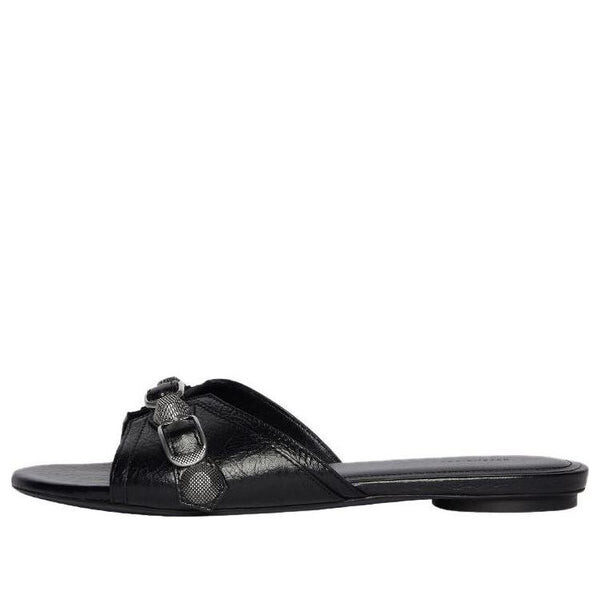 Сандалии cagole sandals 'black' Balenciaga, черный
