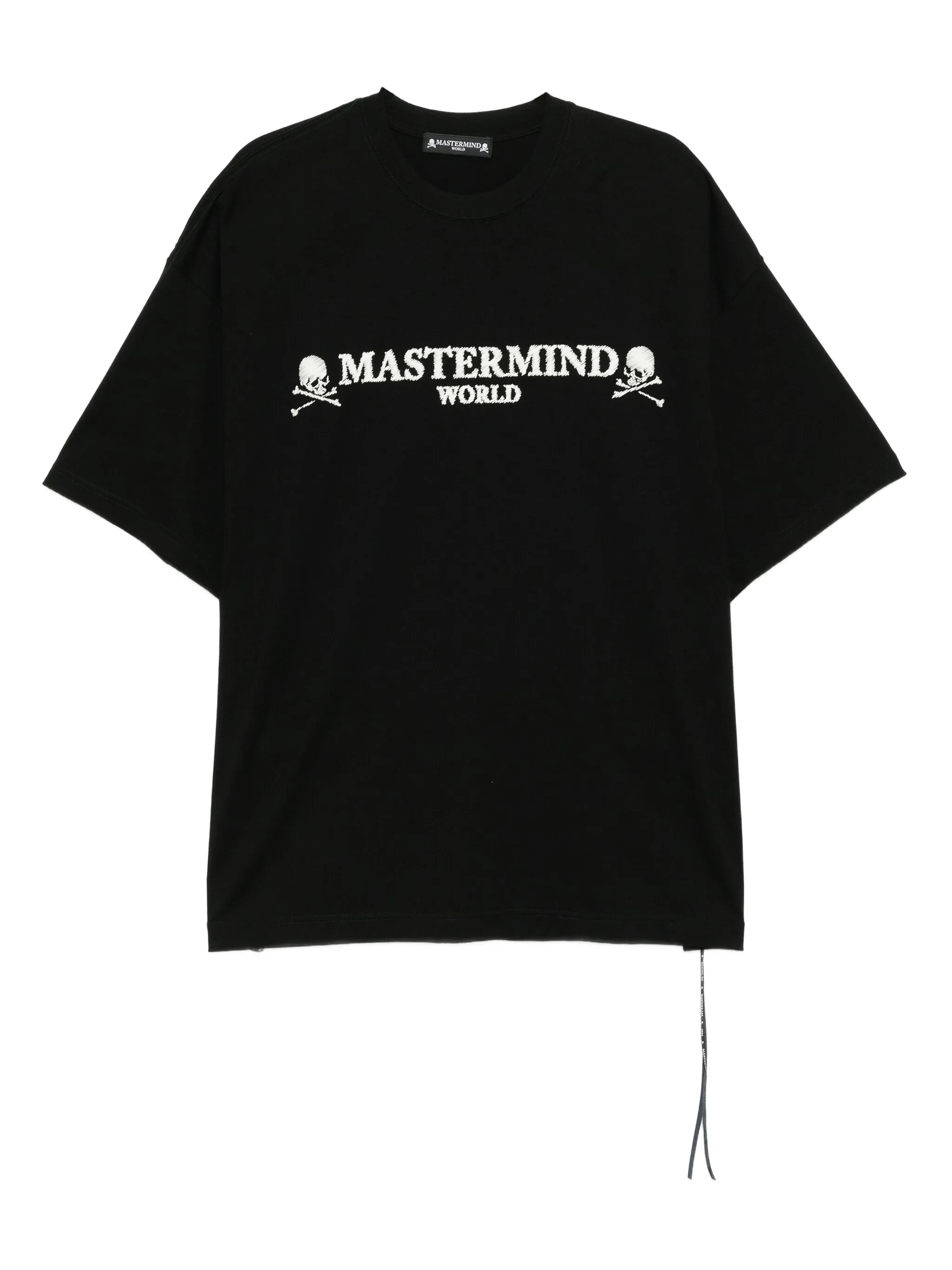 

Футболка с вышитым логотипом Mastermind World, черный