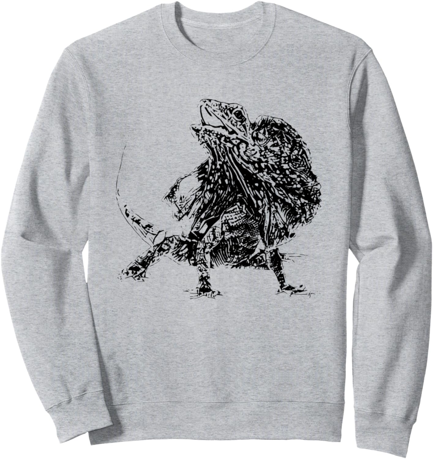 

Толстовка с изображением ящерицы, серая Frilled Lizard - Reptile Animal Gift Christmas Birthday, Серый, Толстовка с изображением ящерицы, серая Frilled Lizard - Reptile Animal Gift Christmas Birthday