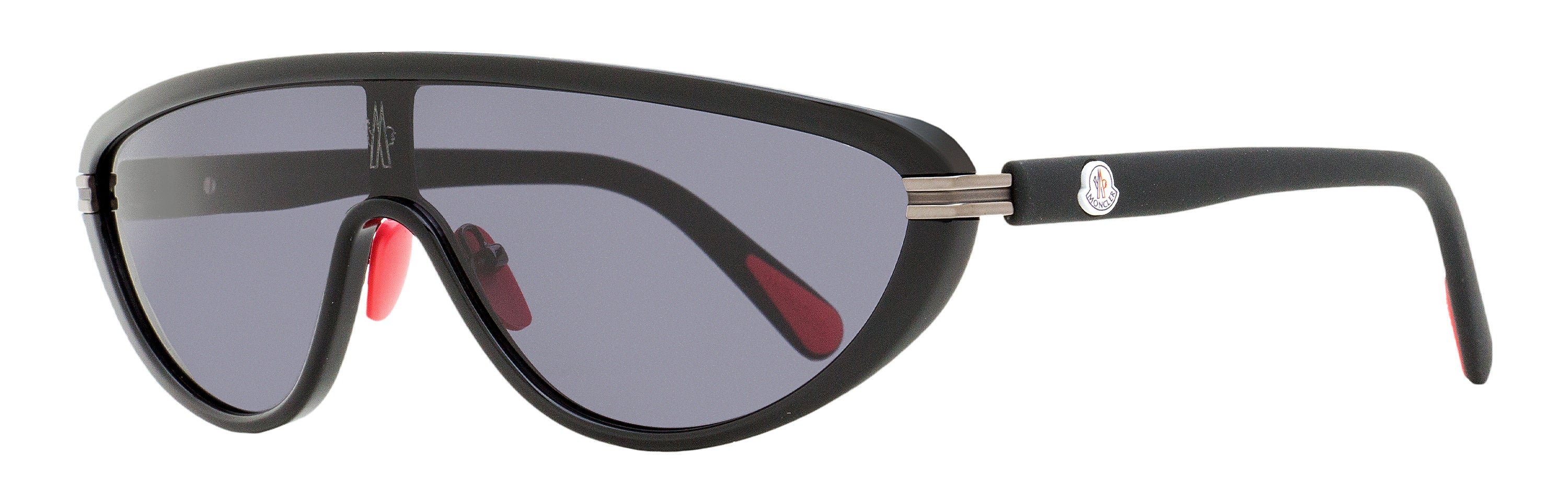 

Солнцезащитные очки Moncler Unisex Vitesse ML0239 01A Черные 0 мм