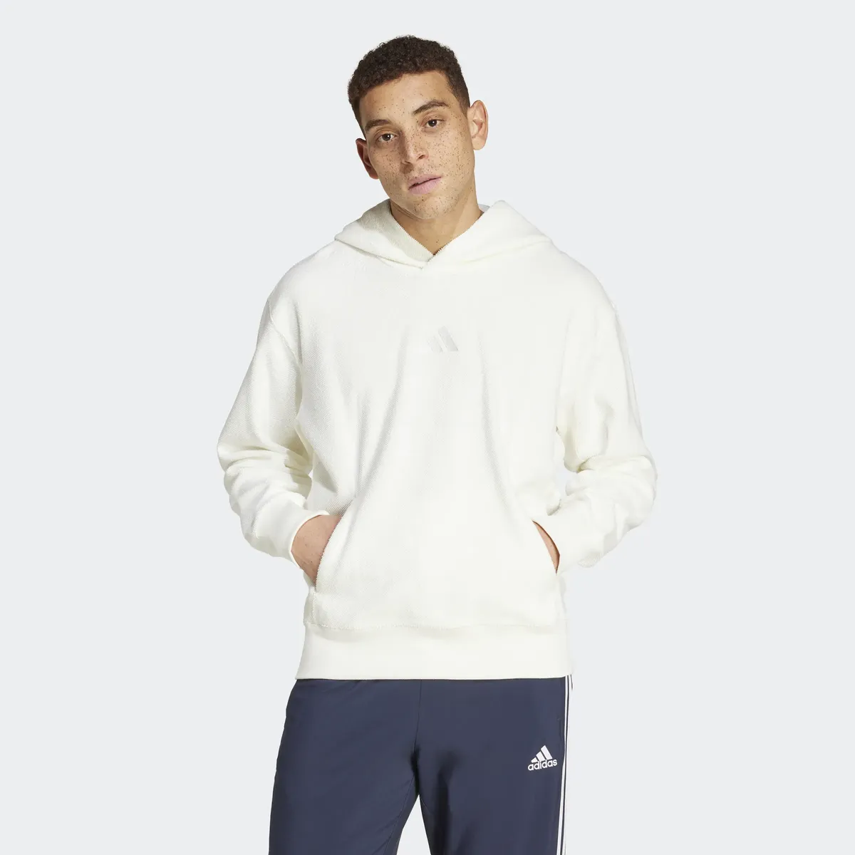 

Толстовка с капюшоном Adidas Sportswear "M A SZN L HD", кремовый