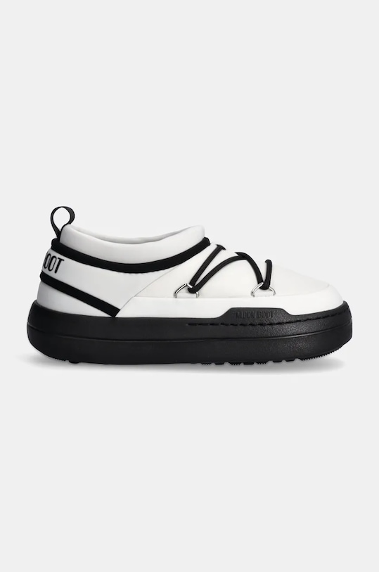 Зимние ботинки женские Moon Boot MB PARK ICON низкие текстильные, белый — фото 2