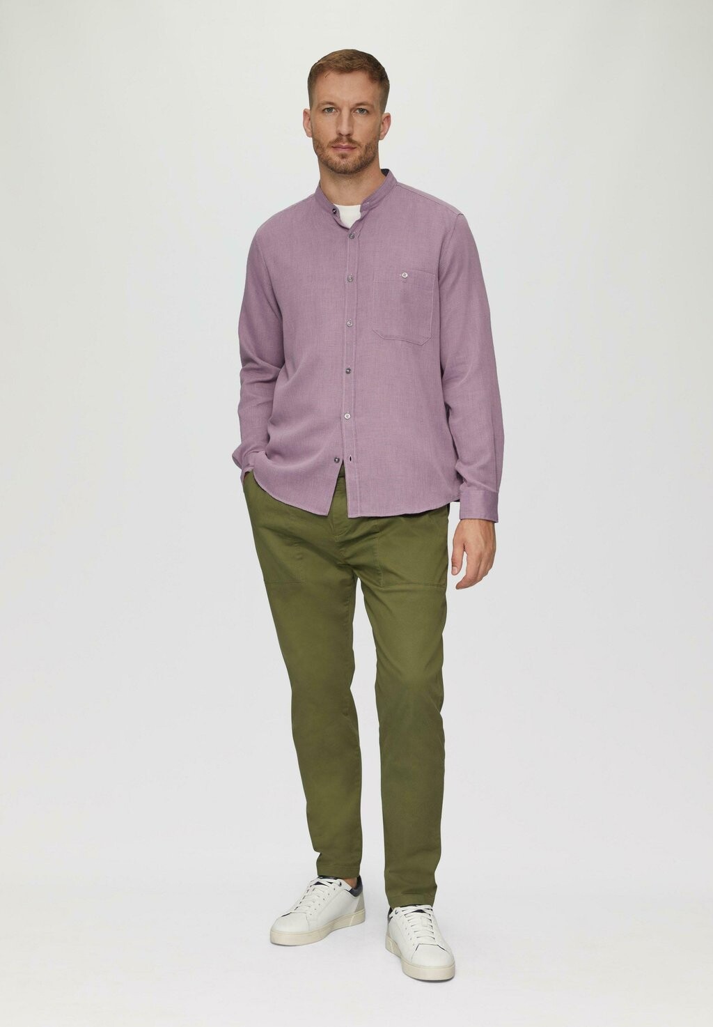 

Рубашка REGULAR FIT s.Oliver, цвет Mottled Lilac