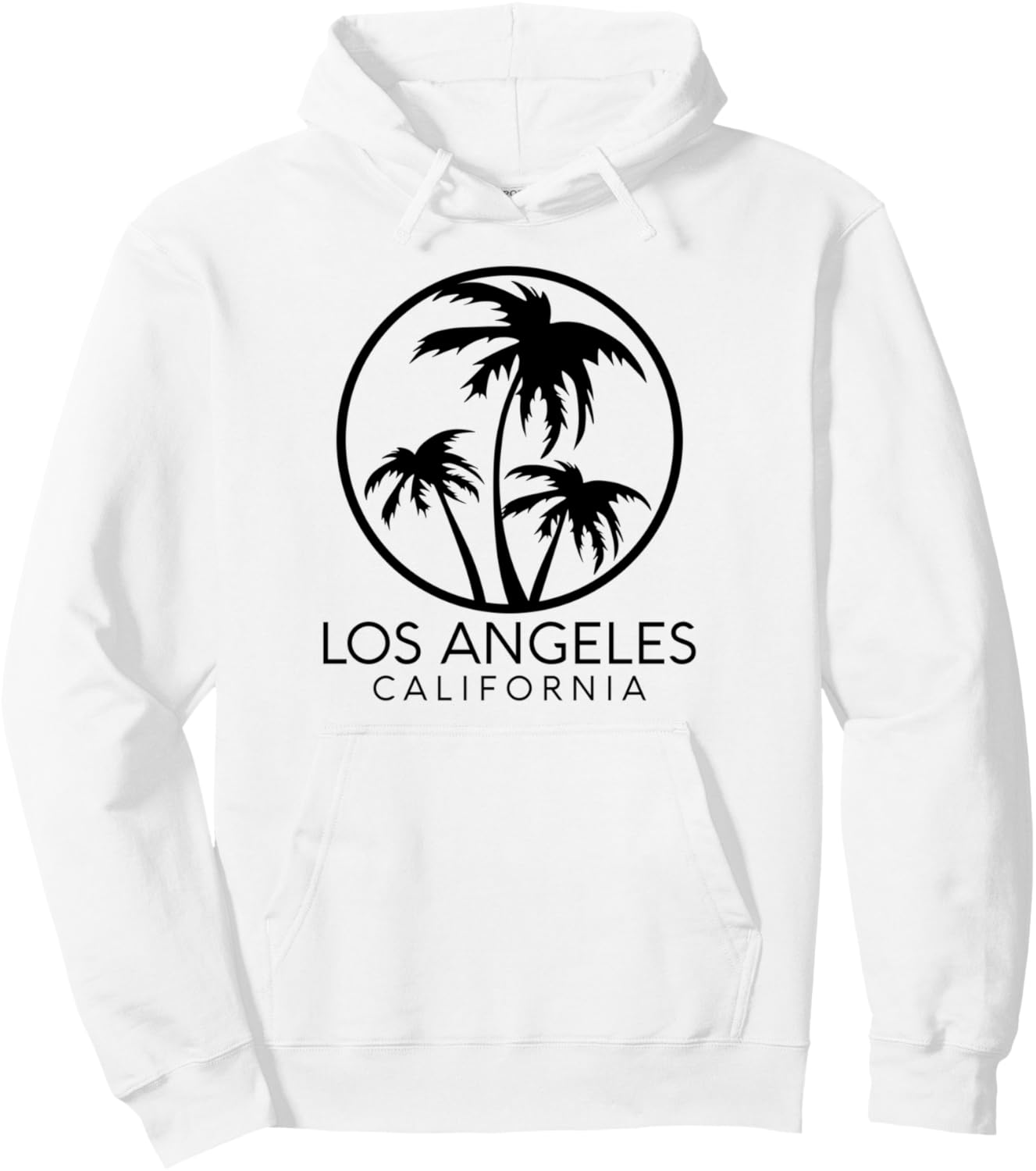 

Лос-Анджелес, Калифорния, Пальма, Мексиканский ретро 323 213 310 Худи Cali Retro Tees, белый