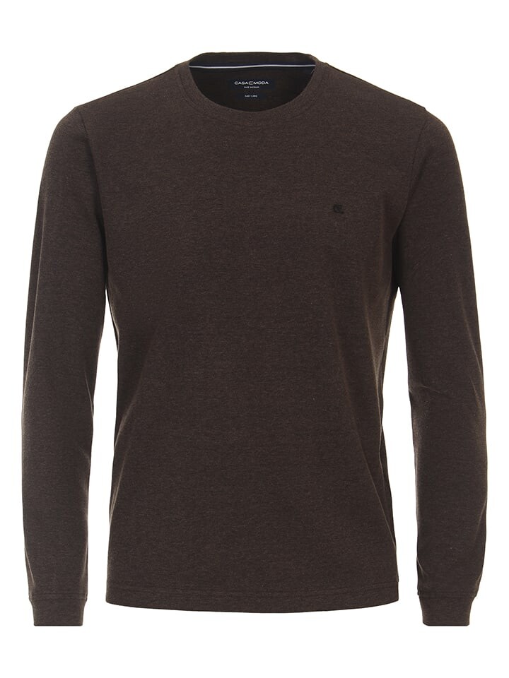 

Лонгслив CASAMODA Longsleeve, темно-коричневый