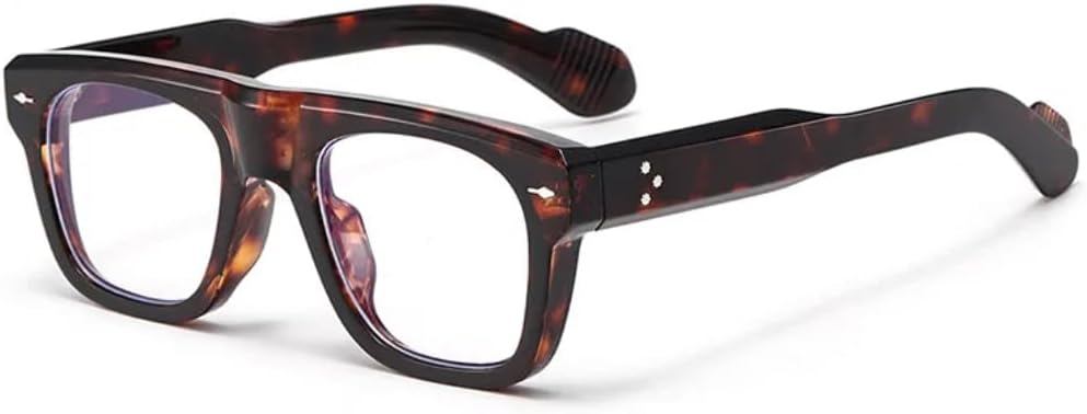 

Популярные модные женские солнцезащитные очки в стиле ретро с прозрачными линзами цвета океана, защита от УФ-излучения UV400, леопардовый принт, мужские очки с заклепками, панк-стиль UUPTTPL, Leopard Clear