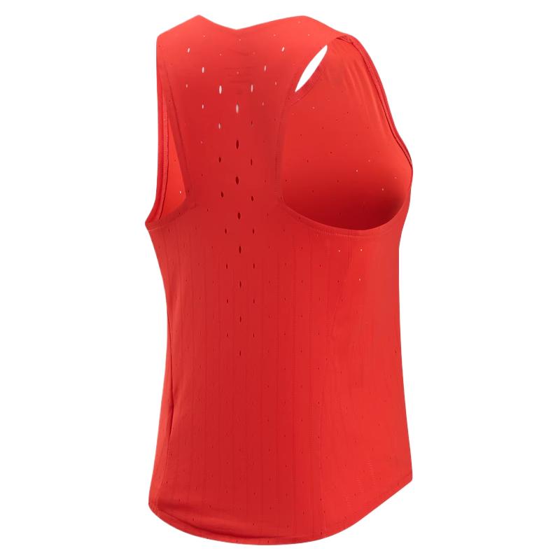 Nike Женская спортивная майка AEROSWIFT Dri FIT ADV Light Red Black — фото 4
