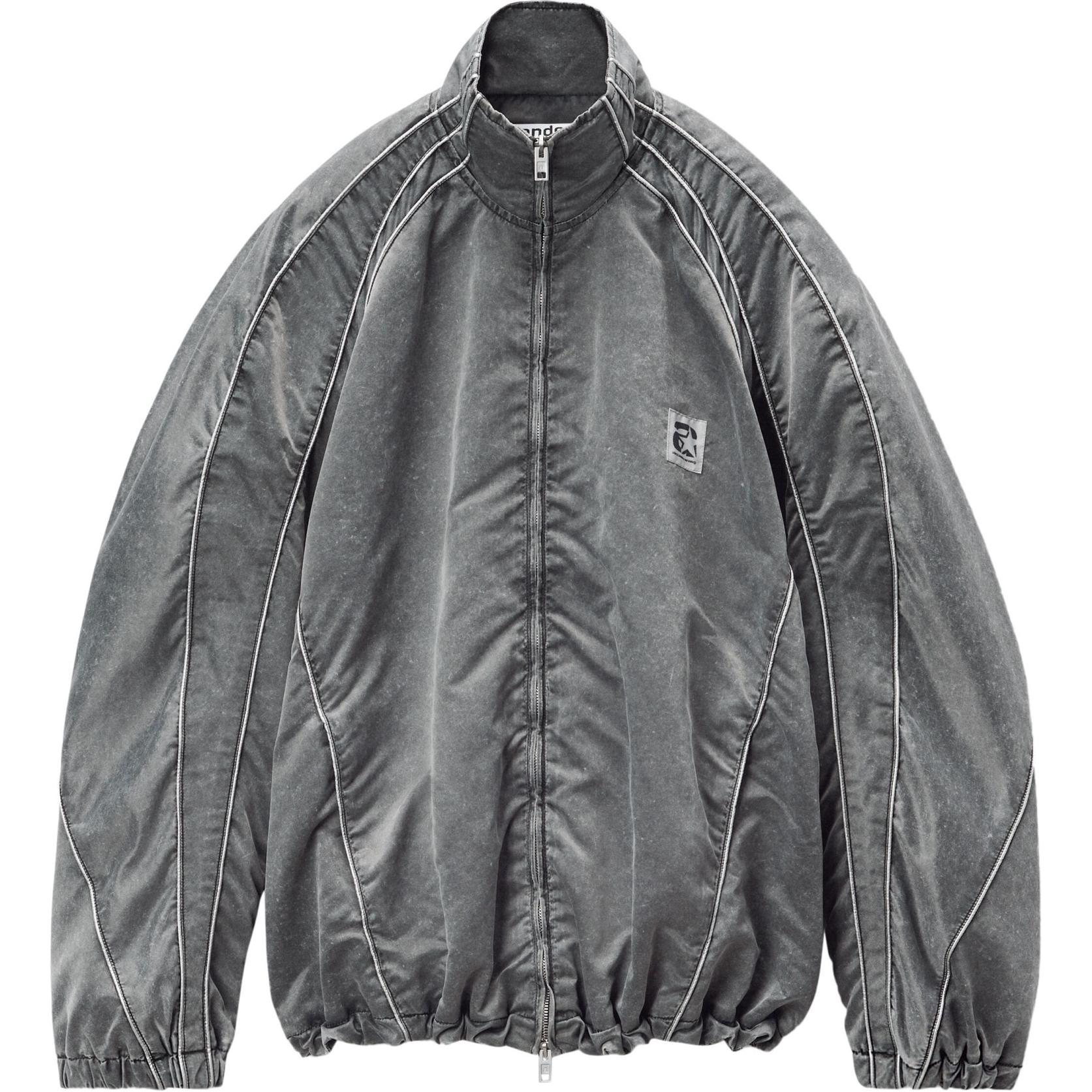 

Панельная потертая бомбер Alexander Wang, черный