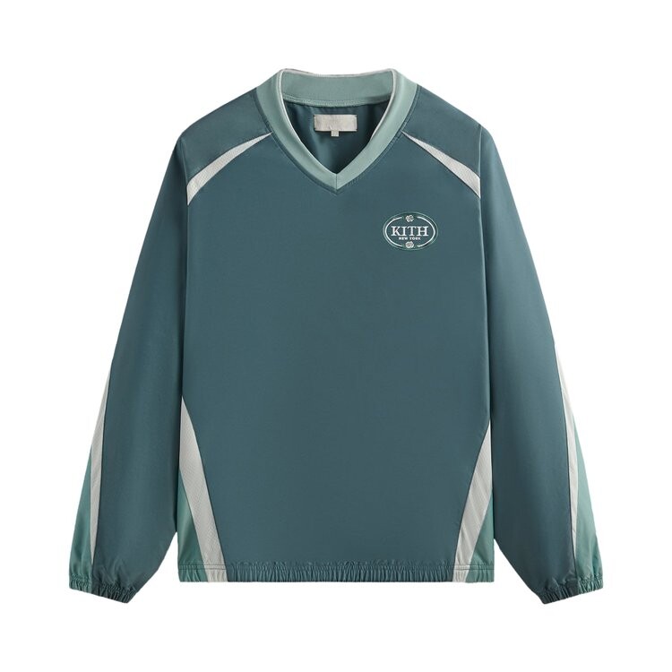

Пуловер Kith Dayton Mesh Combo Pullover, зеленый