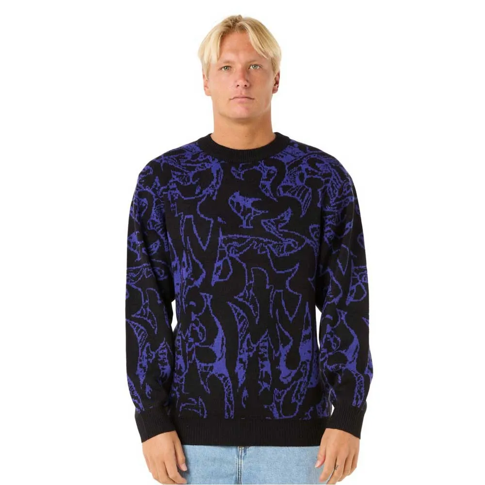 

Свитер Rip Curl Raw All Over, синий