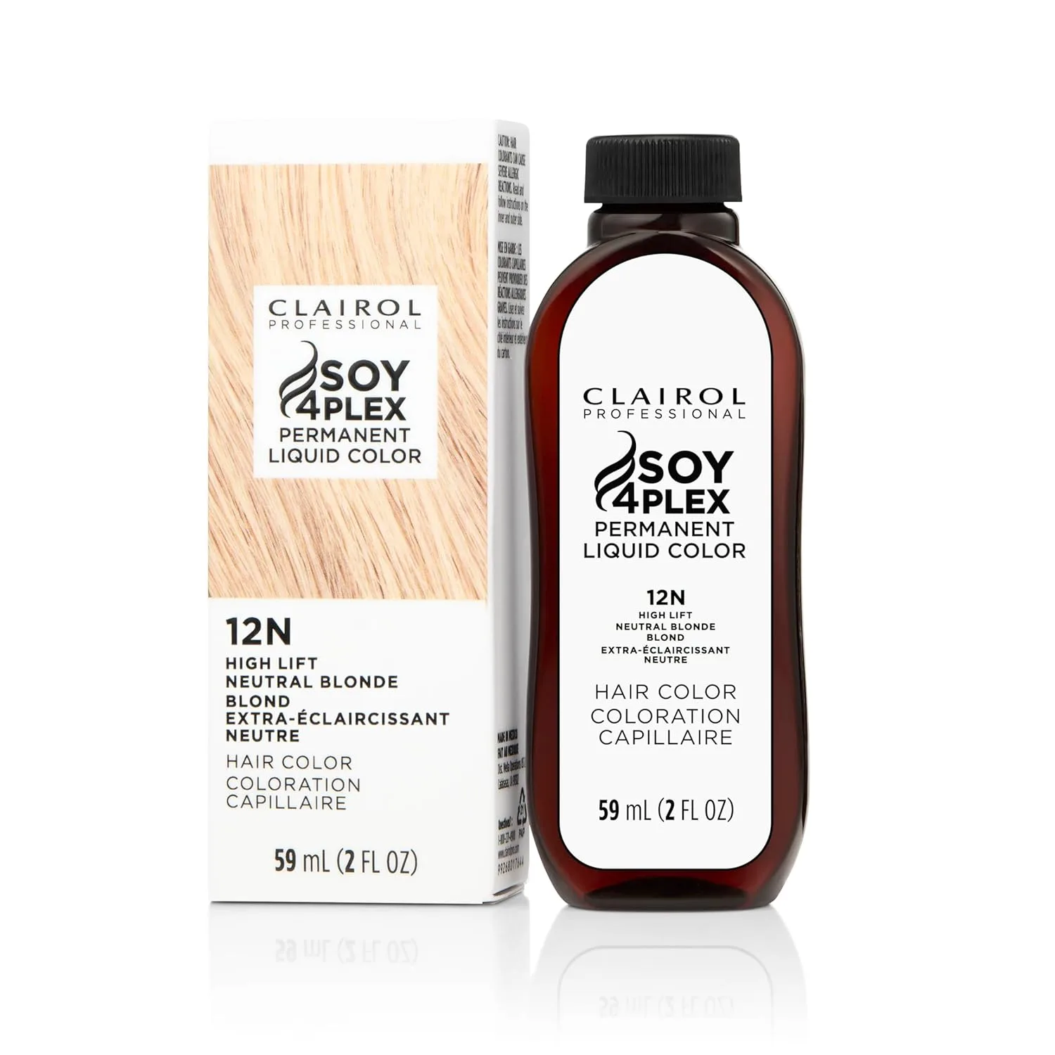 Стойкий цвет волос Clairol Professional Liquicolor для очень светлого блонда/ультратонда с полным закрашиванием седины | Упаковка может отличаться, 12n High Lift Neutral Blonde