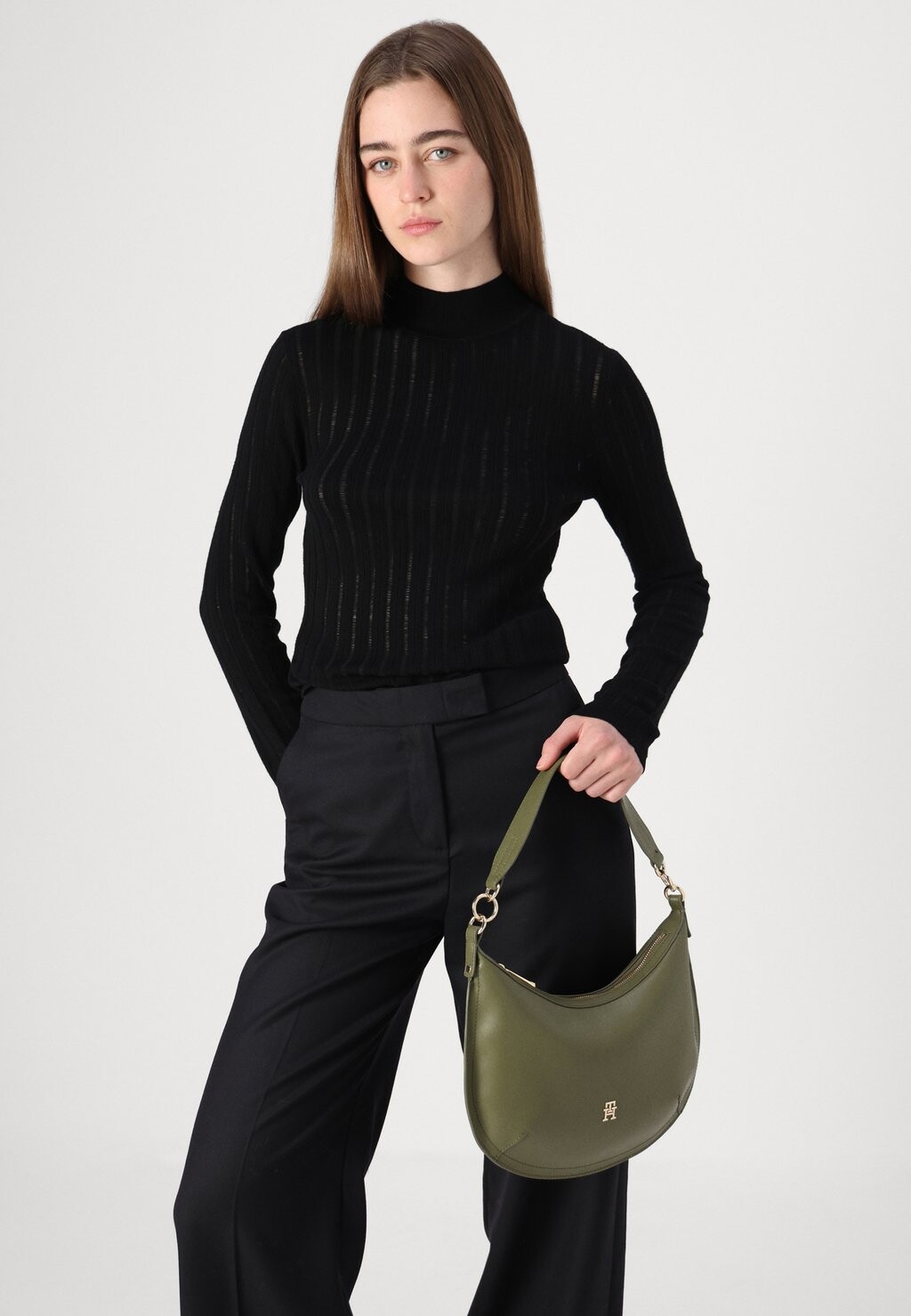 

Брюки STRAIGHT PANTS GANT, черный