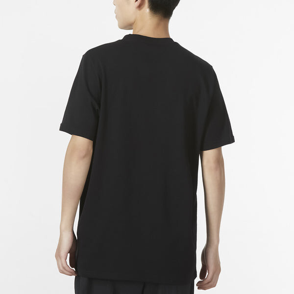 Футболка adidas Large Logo Printing Athleisure Casual Sports Round Neck Short Sleeve Black, мультиколор — фото 4