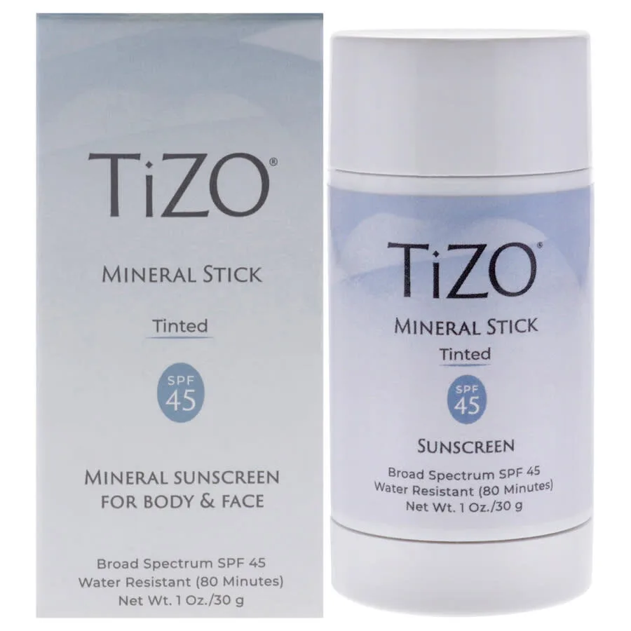 Женский минеральный солнцезащитный стик Tizo с оттенком SPF 45, 1 унция, уход за кожей 358892122301