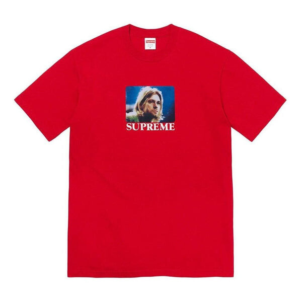 

Футболка kurt cobain t-shirt 'red' Supreme, красный