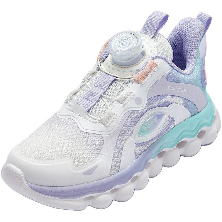 

Низкие дышащие кроссовки для детей с амортизацией BALABALA, фиолетовый/зеленый